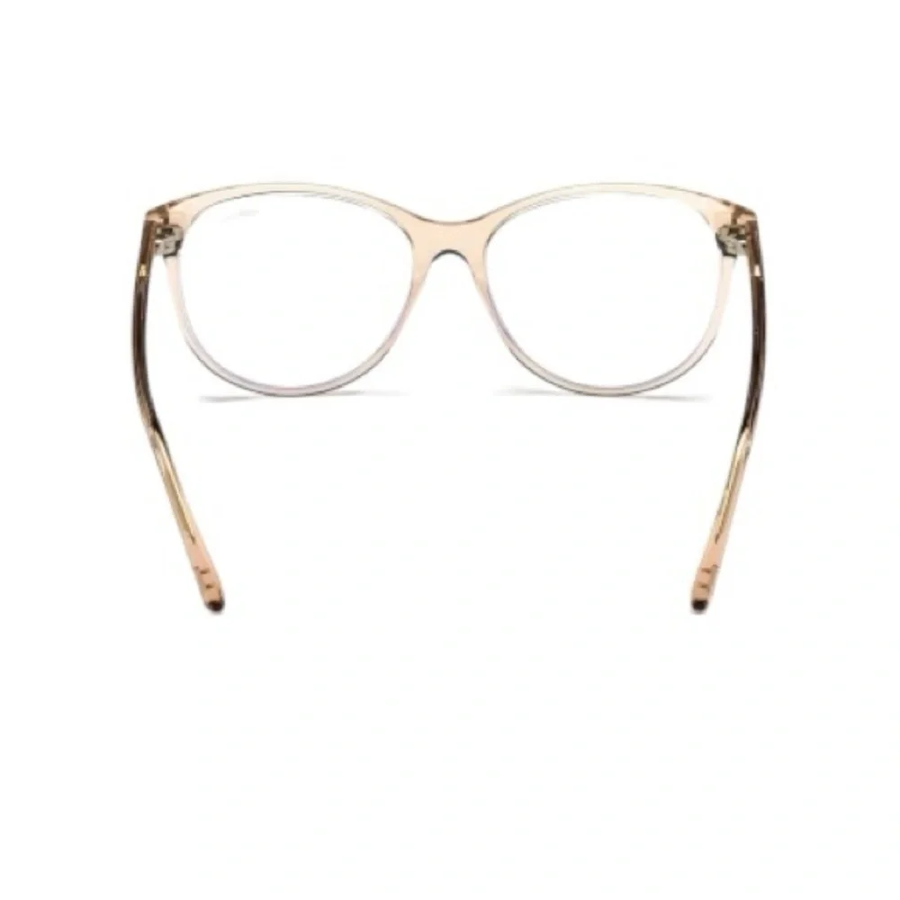 Tom Ford TF5544B FT5544B Crystal Beige Pink Plastic Eyeglasses Frame 53-15-140